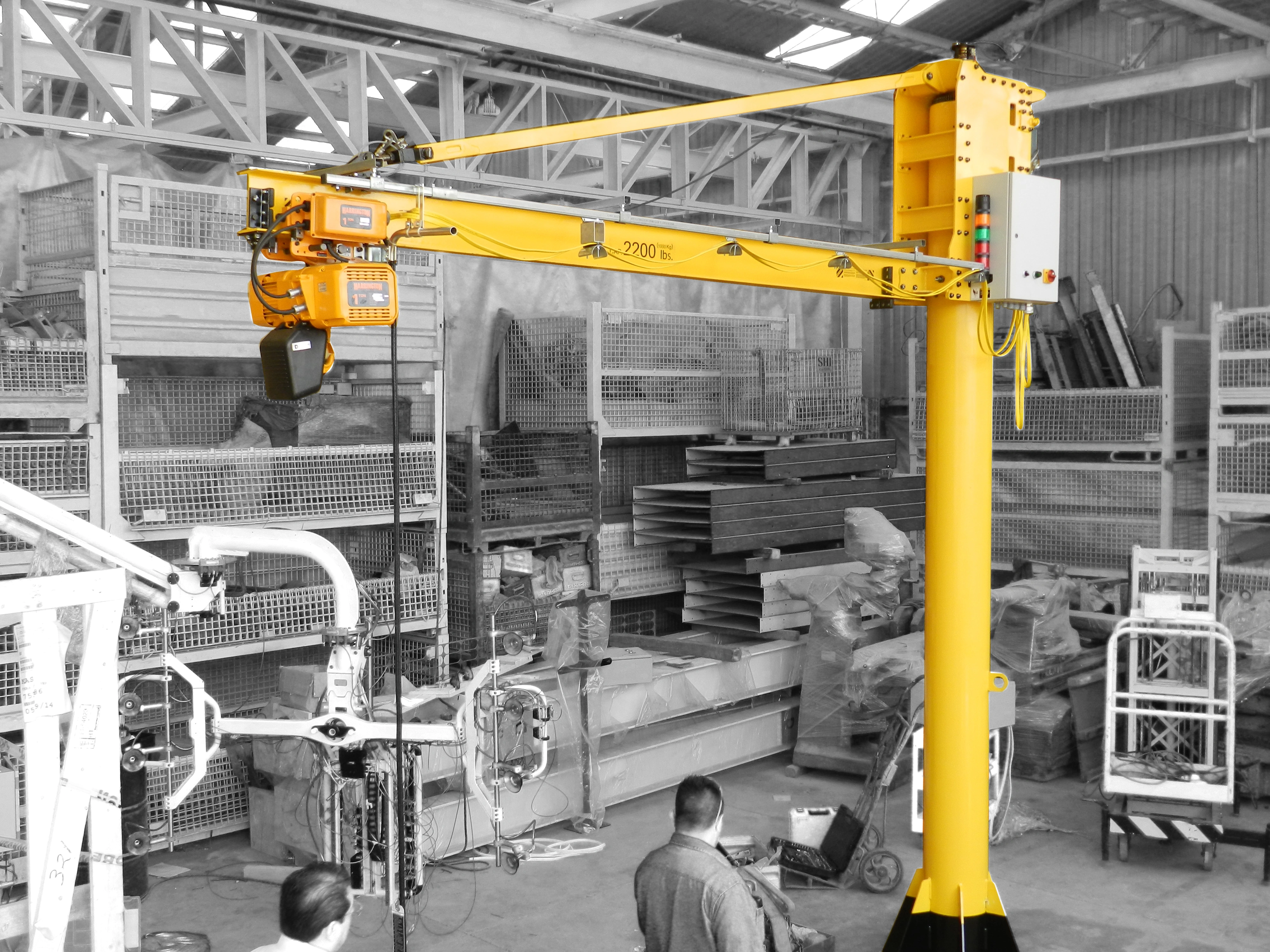 grua bandera marca ALKA